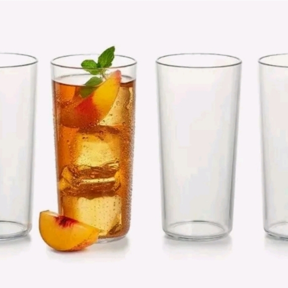 Other - Tupperware Clearly Elegant Tumblers